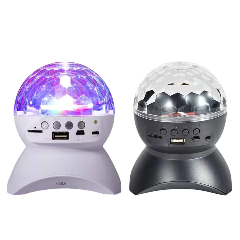 Bluetooth LED rotating projection lamp music lights kids Gift